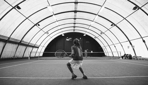 テニスコートの大きさを正しく知ると面白い。テニスコートのサイズとネットの高さ。